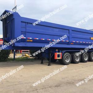 70% discount 4 axles dump semi trailer Made in 2019 on sale