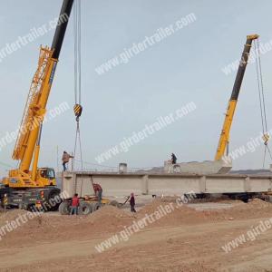 Girder trailer come into service Girder trailer come into service