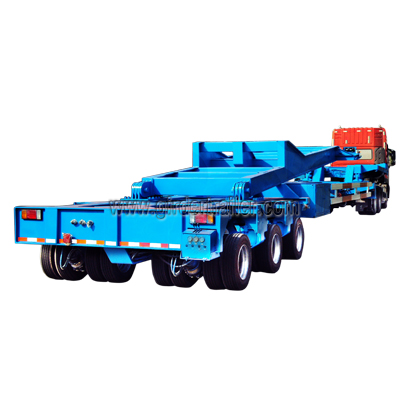 Hydraulic lifting steering wind blade trailer