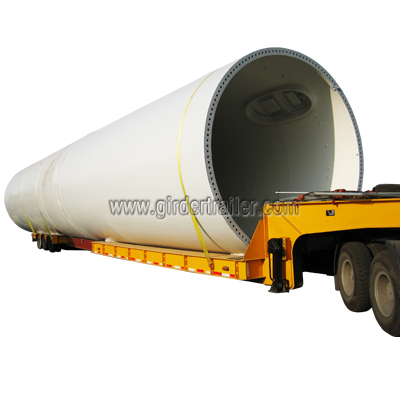 Windmill tower low bed trailer