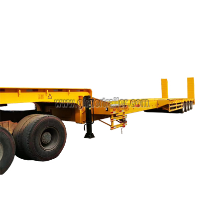 Length Extendable lowboy trailer