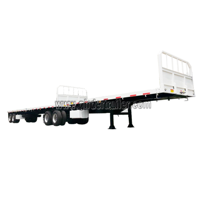 Superlink flat deck container trailer ,Inter link flatbed trailer for sale
