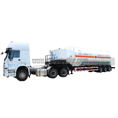 Cryogenic liquid tank trailer,Liquefied natural gas tanker trailer