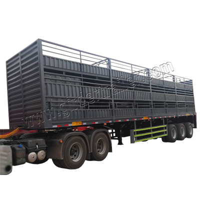 3 layer anilams trailer ,pig / sheep transport trailer