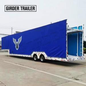 Curtain side car carrier trailer for Russia - 副本