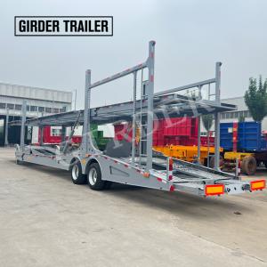 2 axles 8 seats car carrier trailer for Kazakhstan 2 axles 8 seats car carrier trailer for Kazakhstan