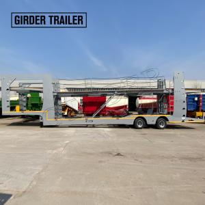 Hydraulic cylinder type 8 seats car carrier trailer for Russia