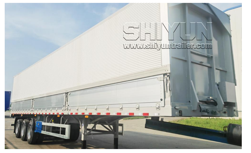 Rib aluminum cover wing van trailer