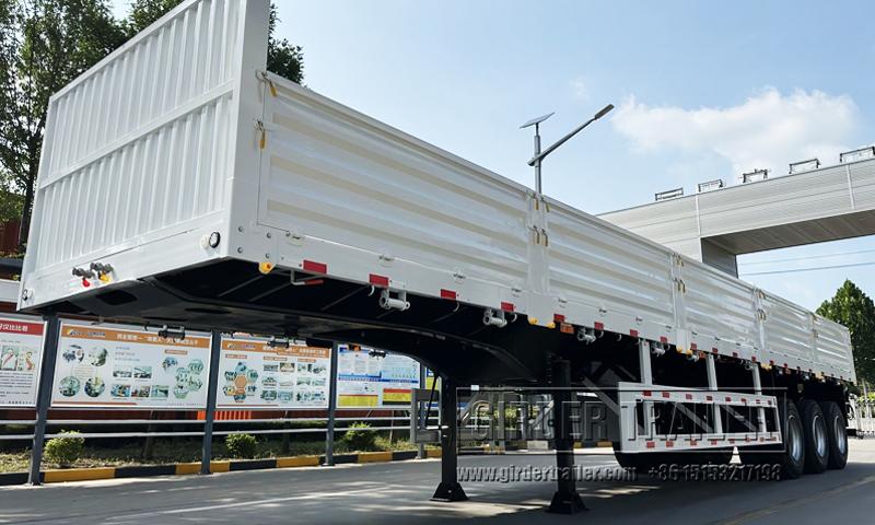 GIRDER TRAILER drop side semi trailer main photo