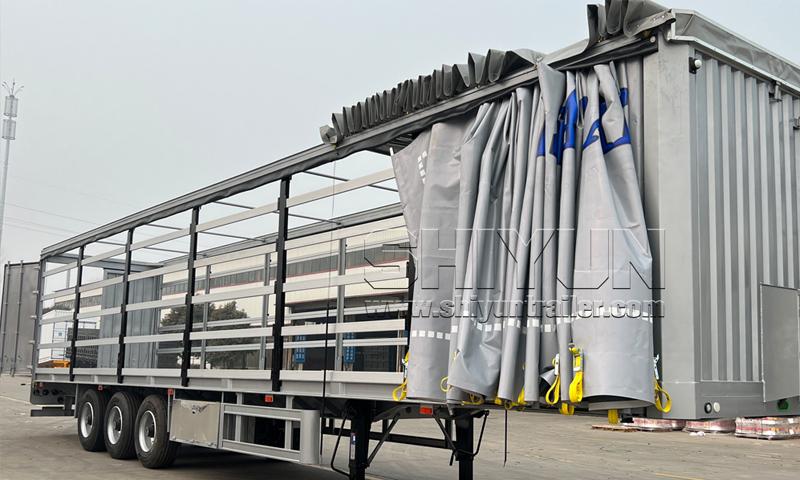 GIRDER TRAILER curtain side semi trailer main photo
