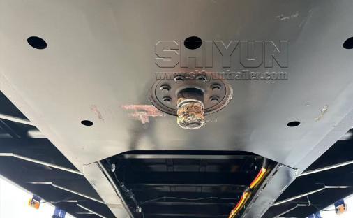 King pin underside detail