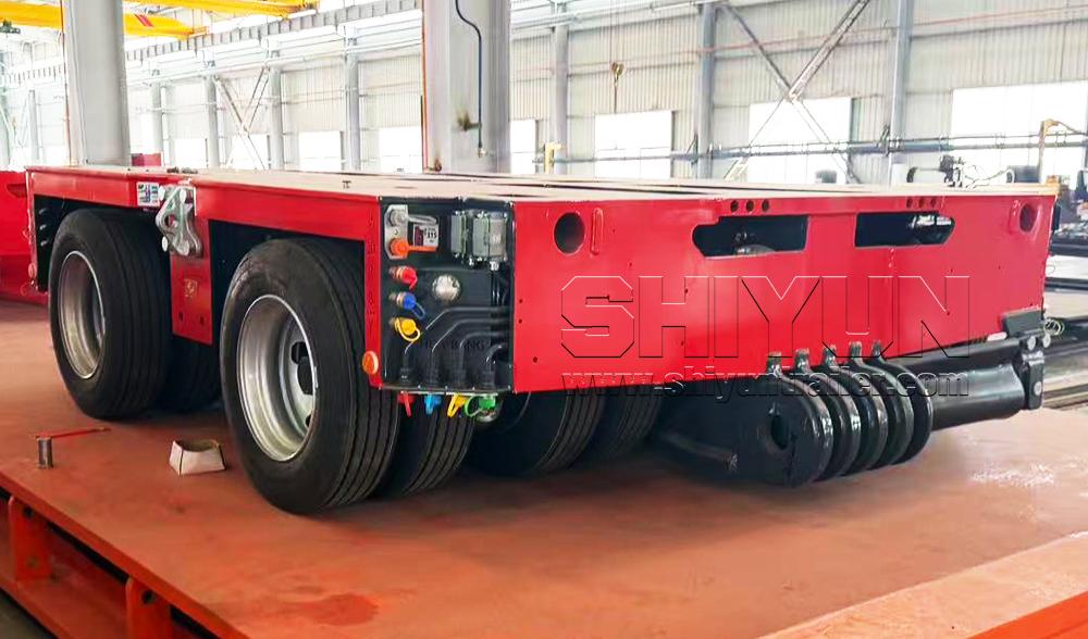 2 axis lines modular trailer