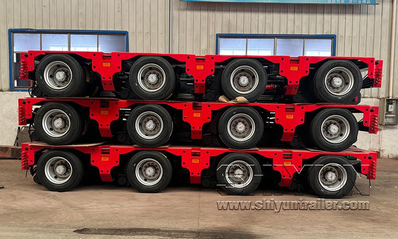 4 axis modular trailer