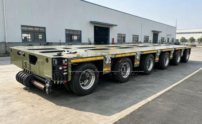 6 axis lines modular trailer