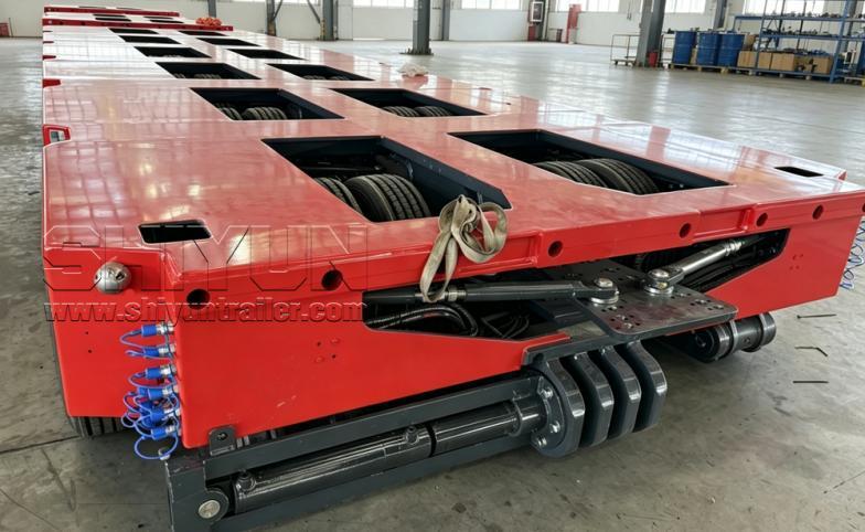 Hydraulic auto-locking pin module coupling