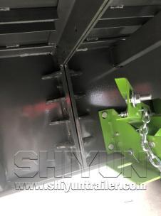 Detached rear section component for container shipping
