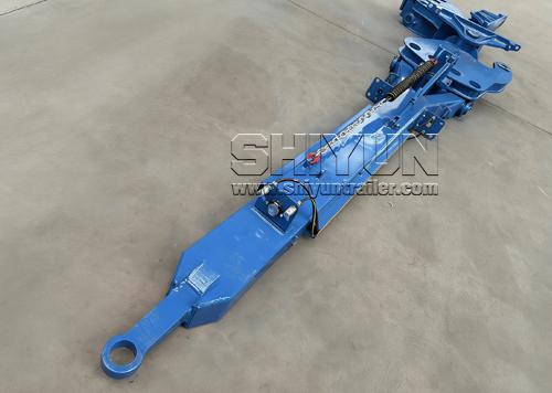 Turntable drawbar hitch component