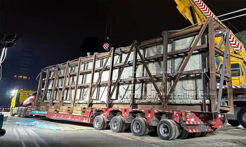 Successful case: night cargo transport