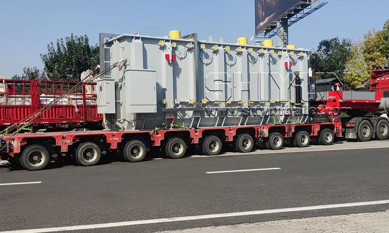 Successful case: transformer transport