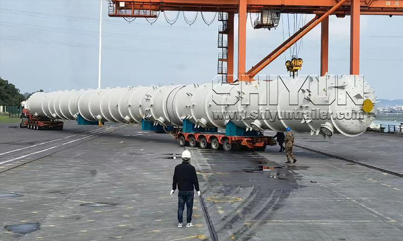 Successful case: pressure vessel transport