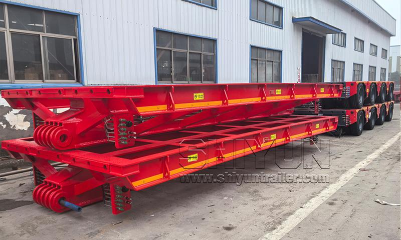High girder bridge trailer example