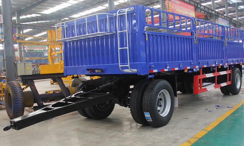 Fence draw bar trailer