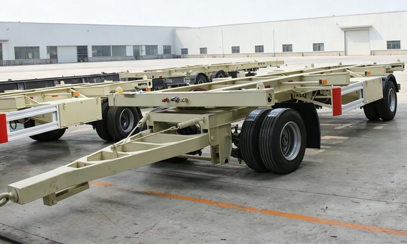 Skeleton draw bar trailer finished chassis